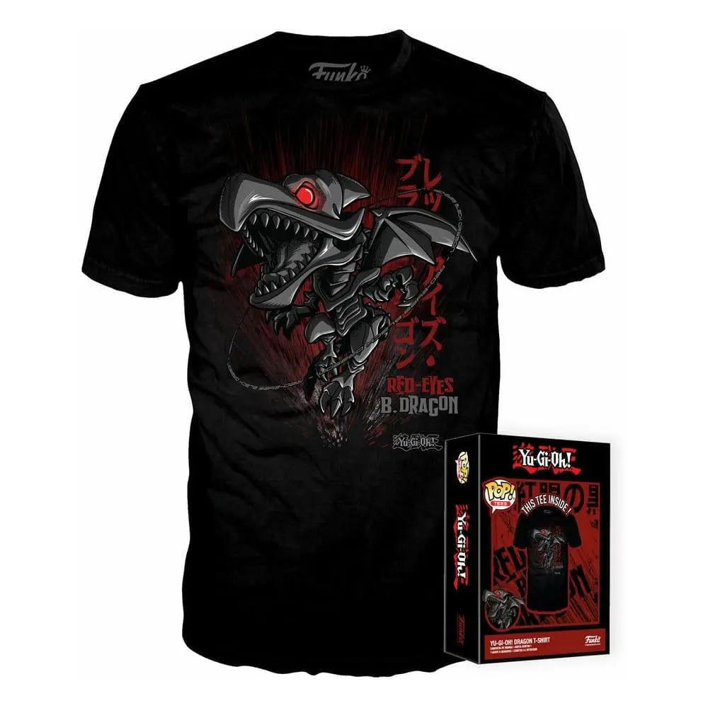 T-Shirt Funko: Yu-Gi-Oh! - Red Eyes B. Dragon