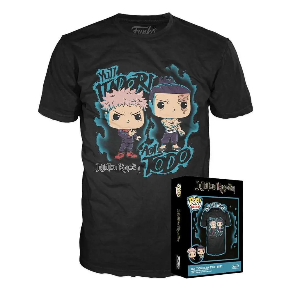 T-Shirt Funko: Jujutsu Kaisen - Yuji and Aoi