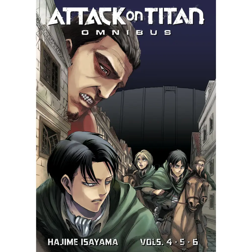 Attack on Titan Omnibus 2 (Vols. 4-5-6)