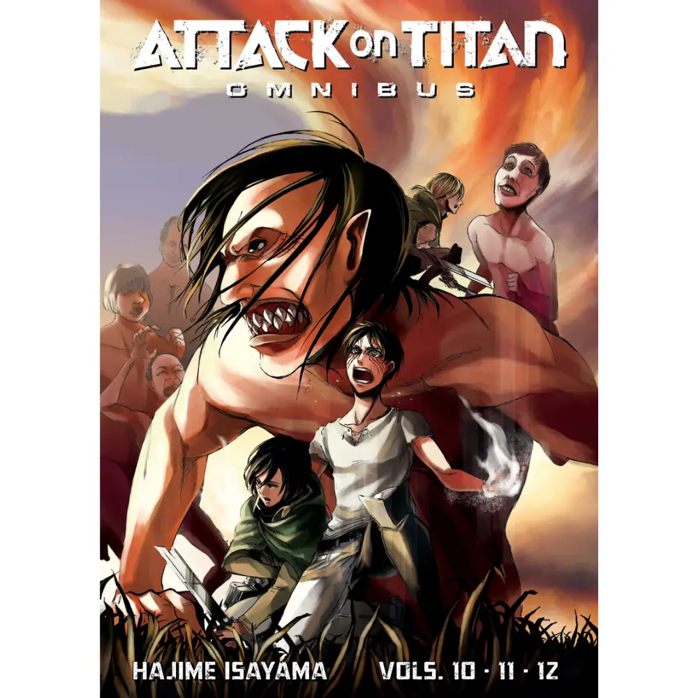 Attack on Titan Omnibus 4 (Vols. 10-11-12)