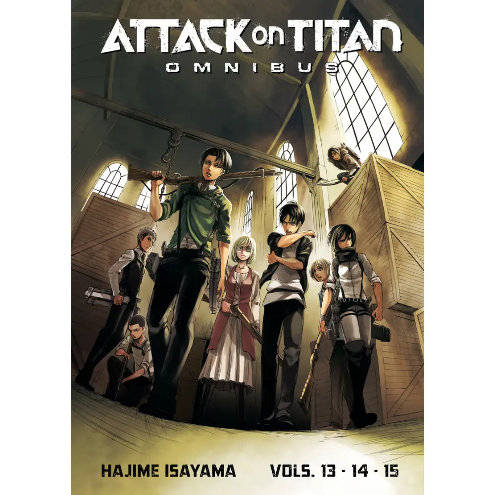 Attack on Titan Omnibus 5 (Vols. 13-14-15)