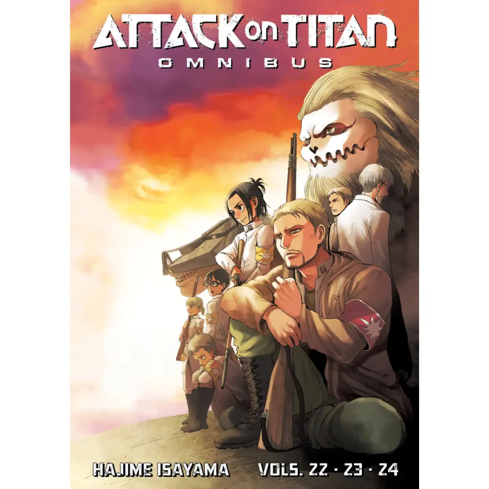 Attack on Titan Omnibus 8 (Vols. 22-23-24)