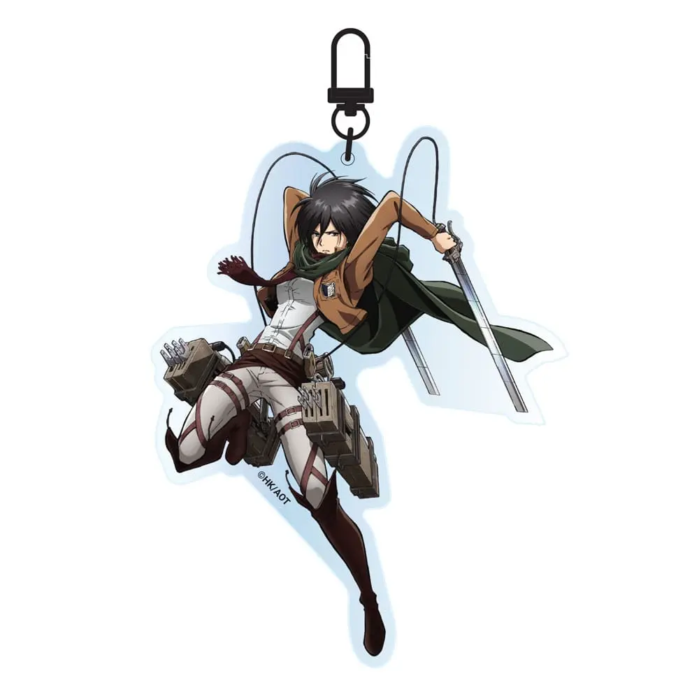 Ακρυλικό Μπρελόκ Attack on Titan - Mikasa Ackermann