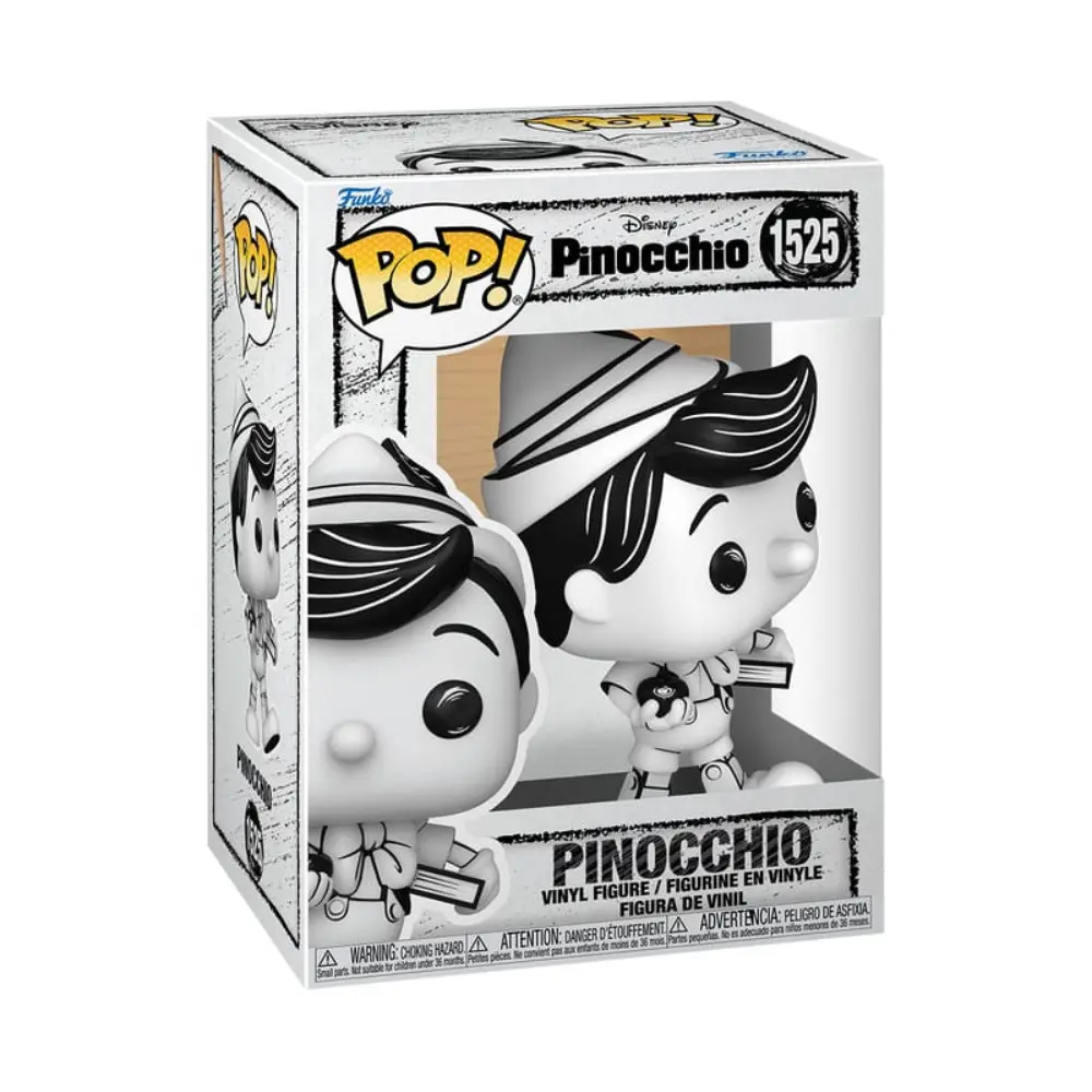 Φιγούρα Funko Pop! Pinocchio - Sketched Pinocchio #1525 Box