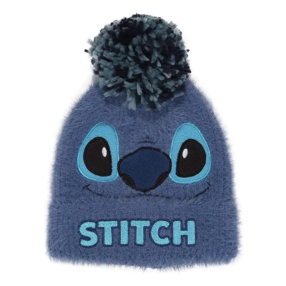 Σκούφος Lilo & Stitch - Stitch (Fluffy Pom-Pom)
