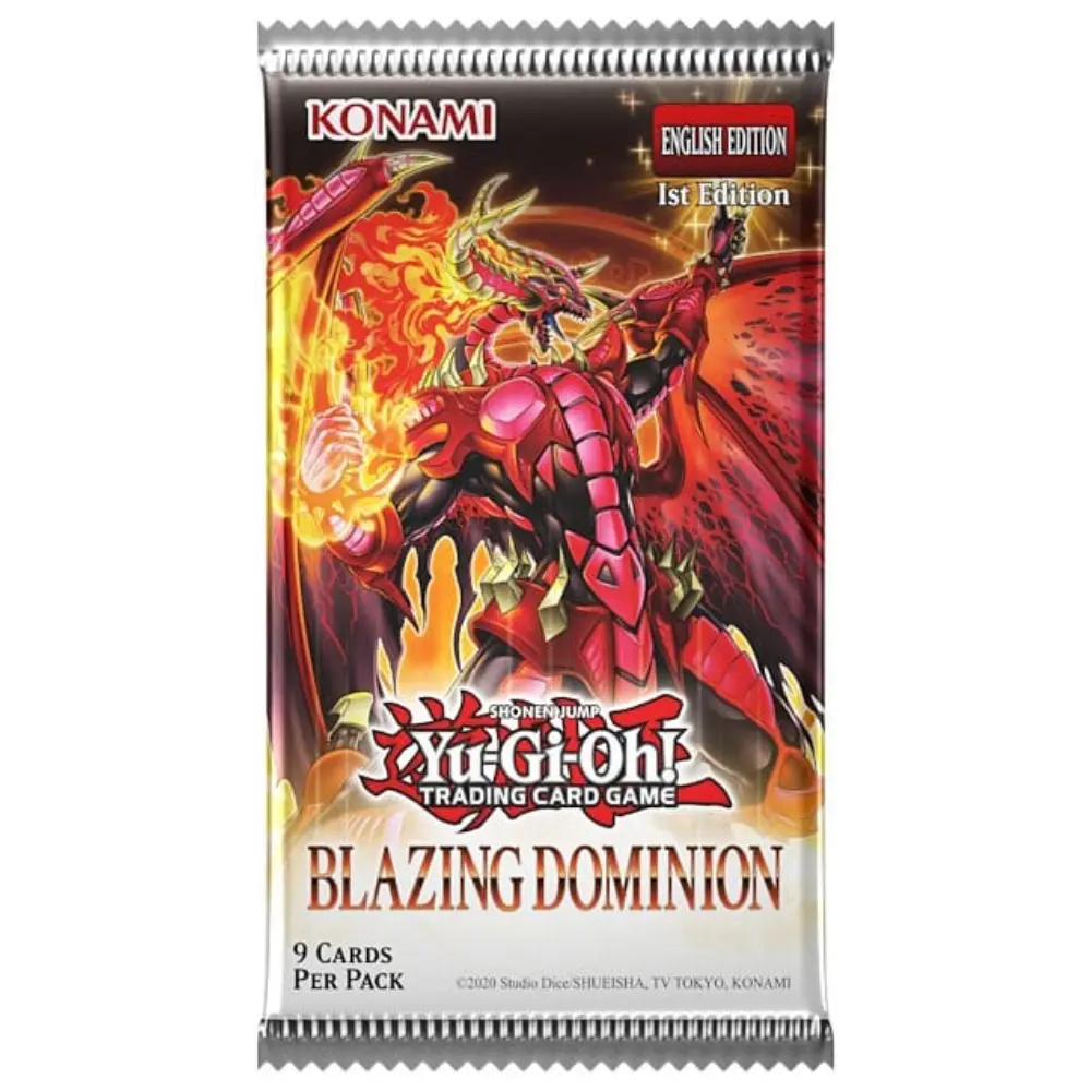 Yu-Gi-Oh! TCG Blazing Dominion Booster