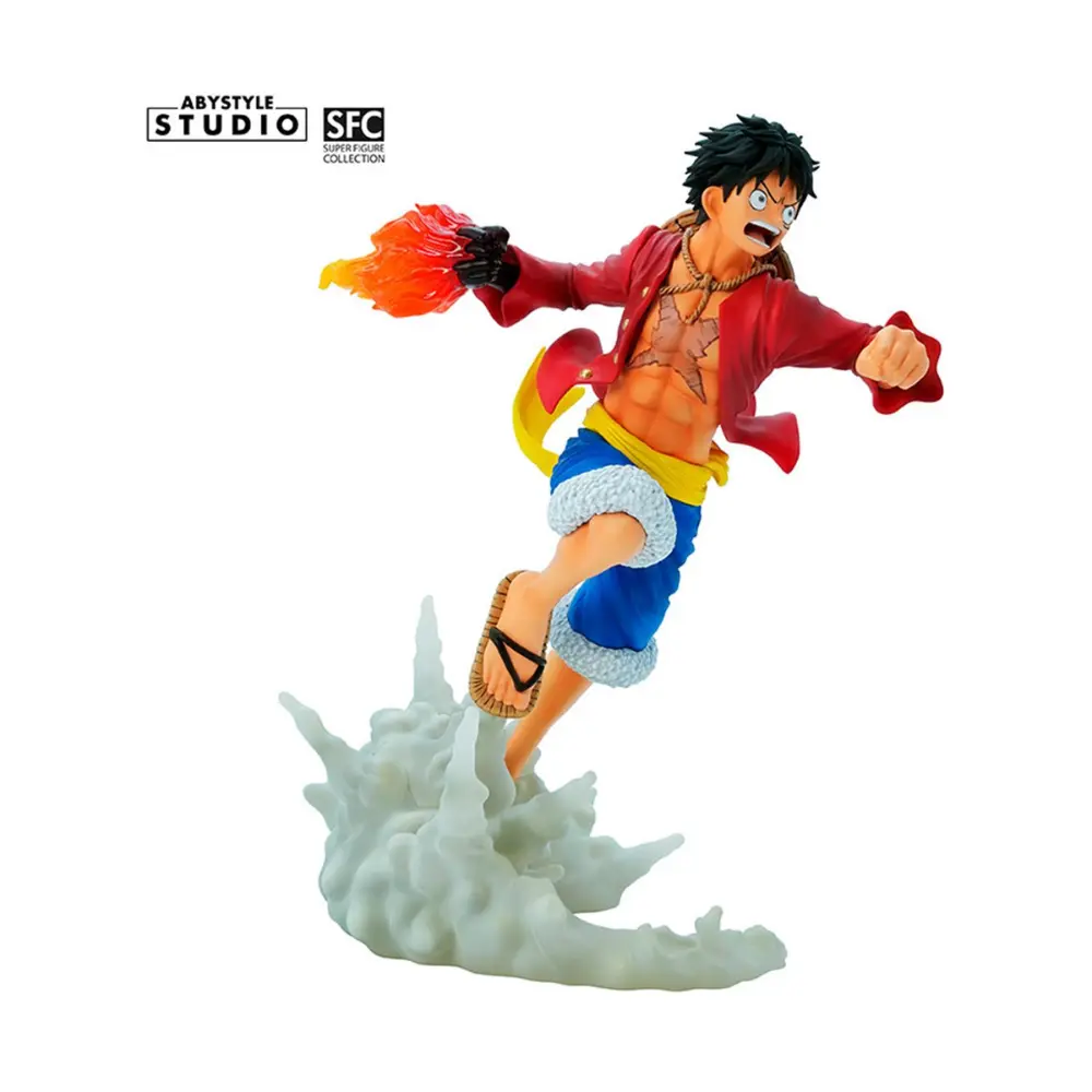 Αγαλματίδιο Abysse: One Piece - Luffy (16cm) (ABYFIG090)