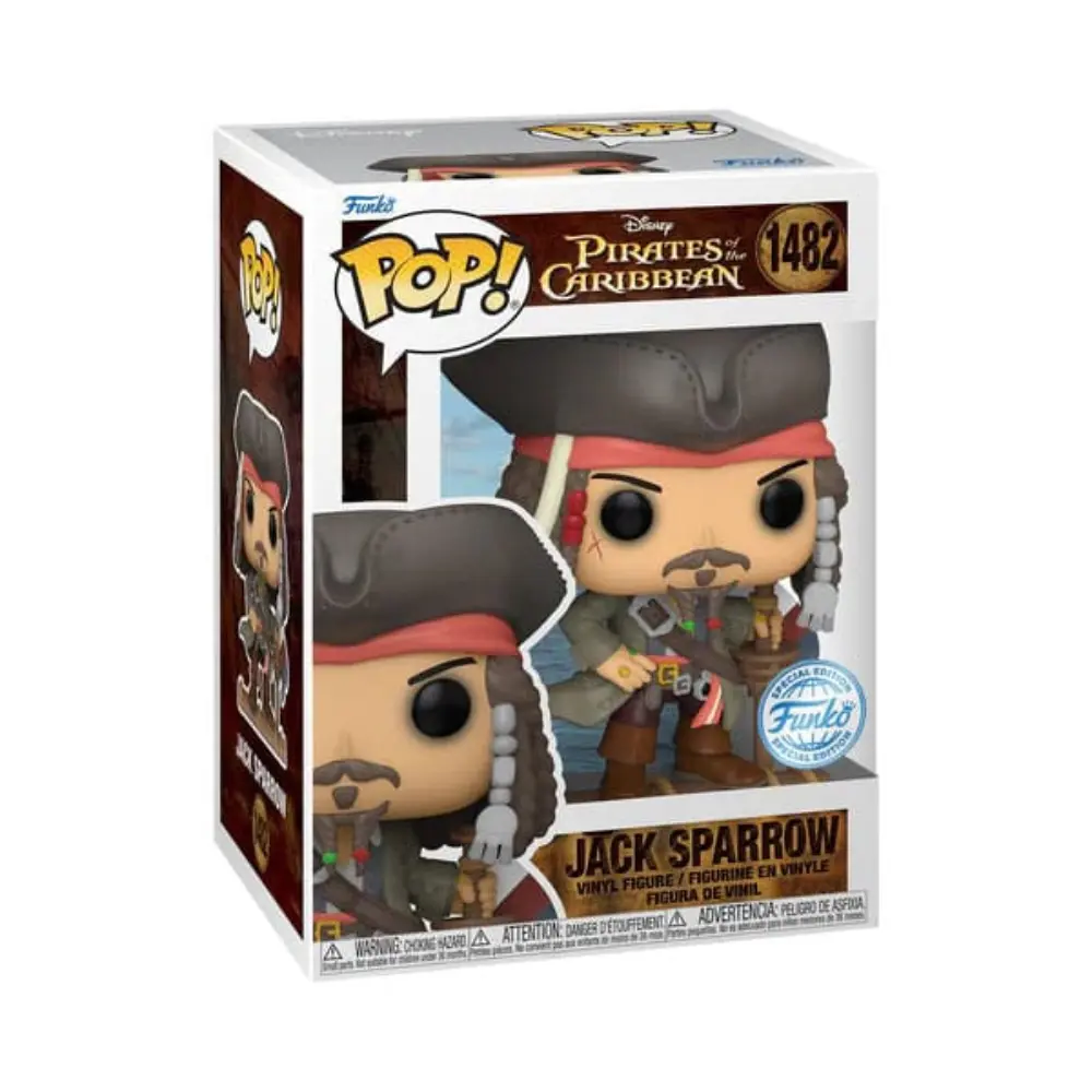 Φιγούρα Funko Pop! Pirates of the Caribbean - Jack Sparrow (Special Edition) #1482 Box