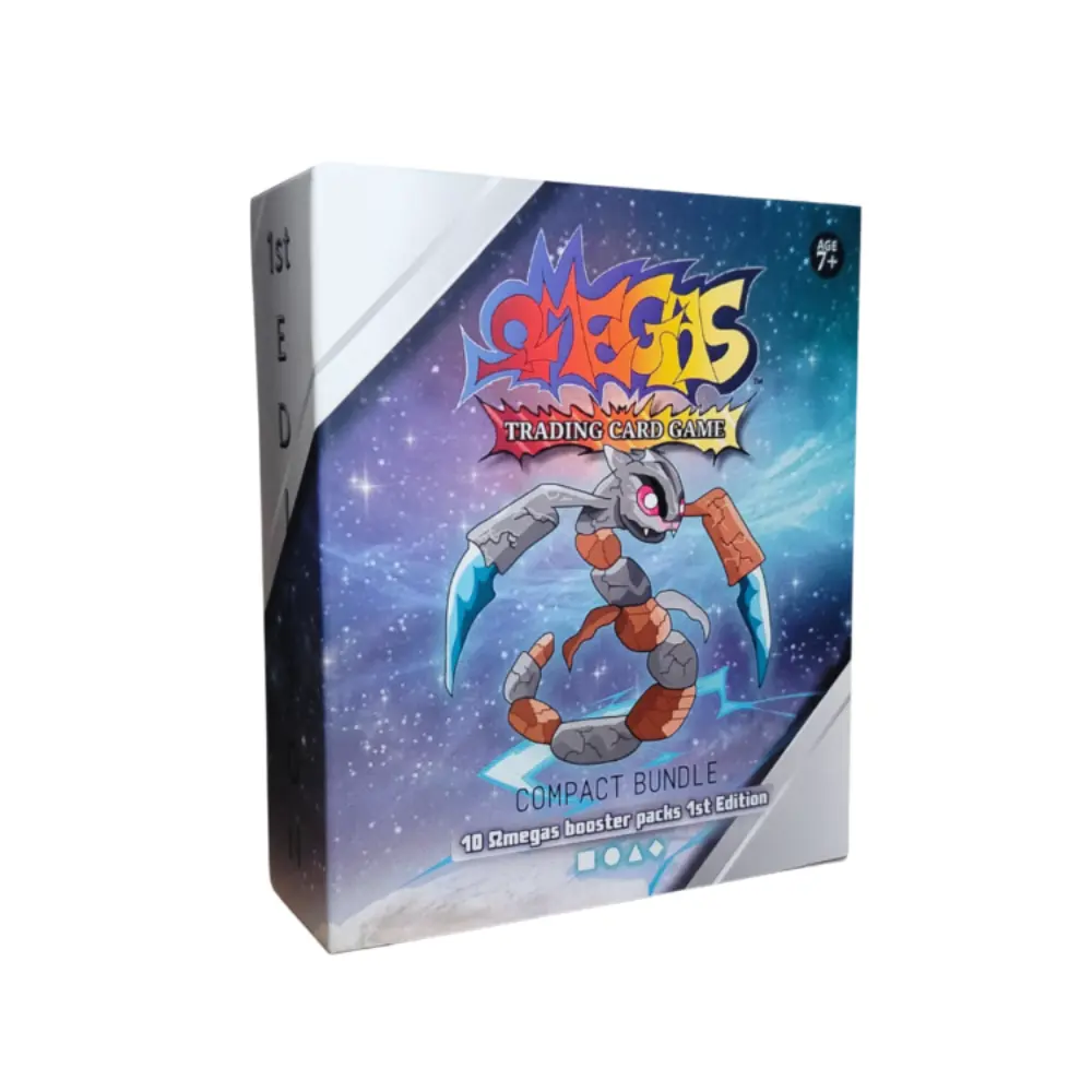 Ωmegas TCG: 1st Edition Compact Bundle (10 Boosters)