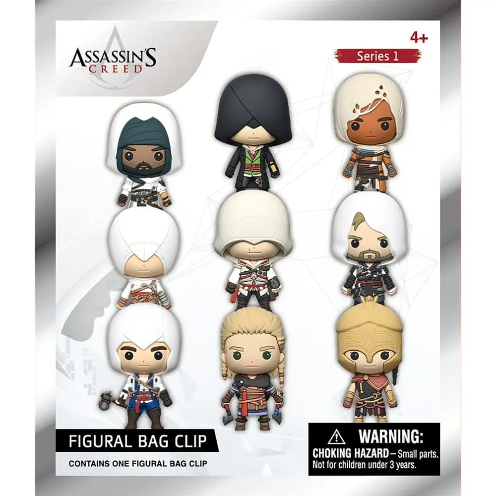Bag Clip Assassin's Creed - 1τμχ (Τυχαίο Περιεχόμενο)