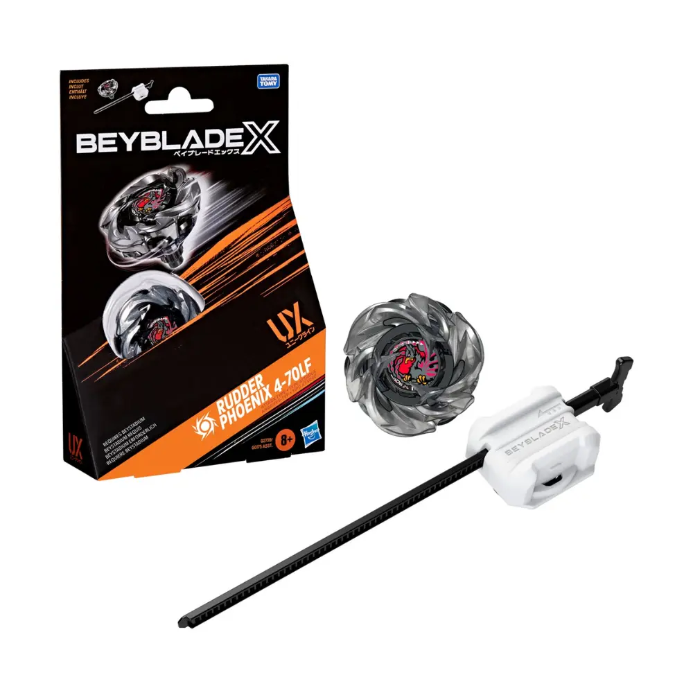 BeyBlade X: Starter Pack Top - Rudder Phoenix 4-70LF