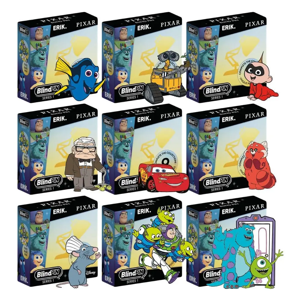 Καρφίτσα Pixar - 1τμχ (Τυχαίο Περιεχόμενο)