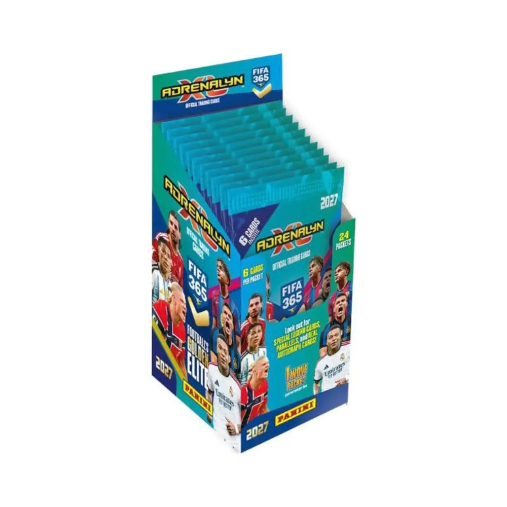 Κάρτες Panini: Fifa 365 Adrenalyn XL 2027 Flow Pack Display (24 φακελάκια) - International Edition